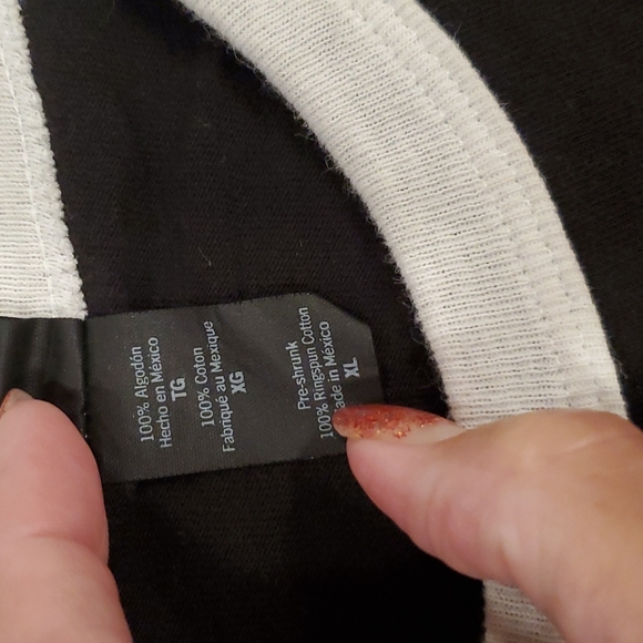 Def Leppard raglan concert tee XL Joe Rick Sav Vivian Phil 3/4 sleeves - Picture 3 of 5